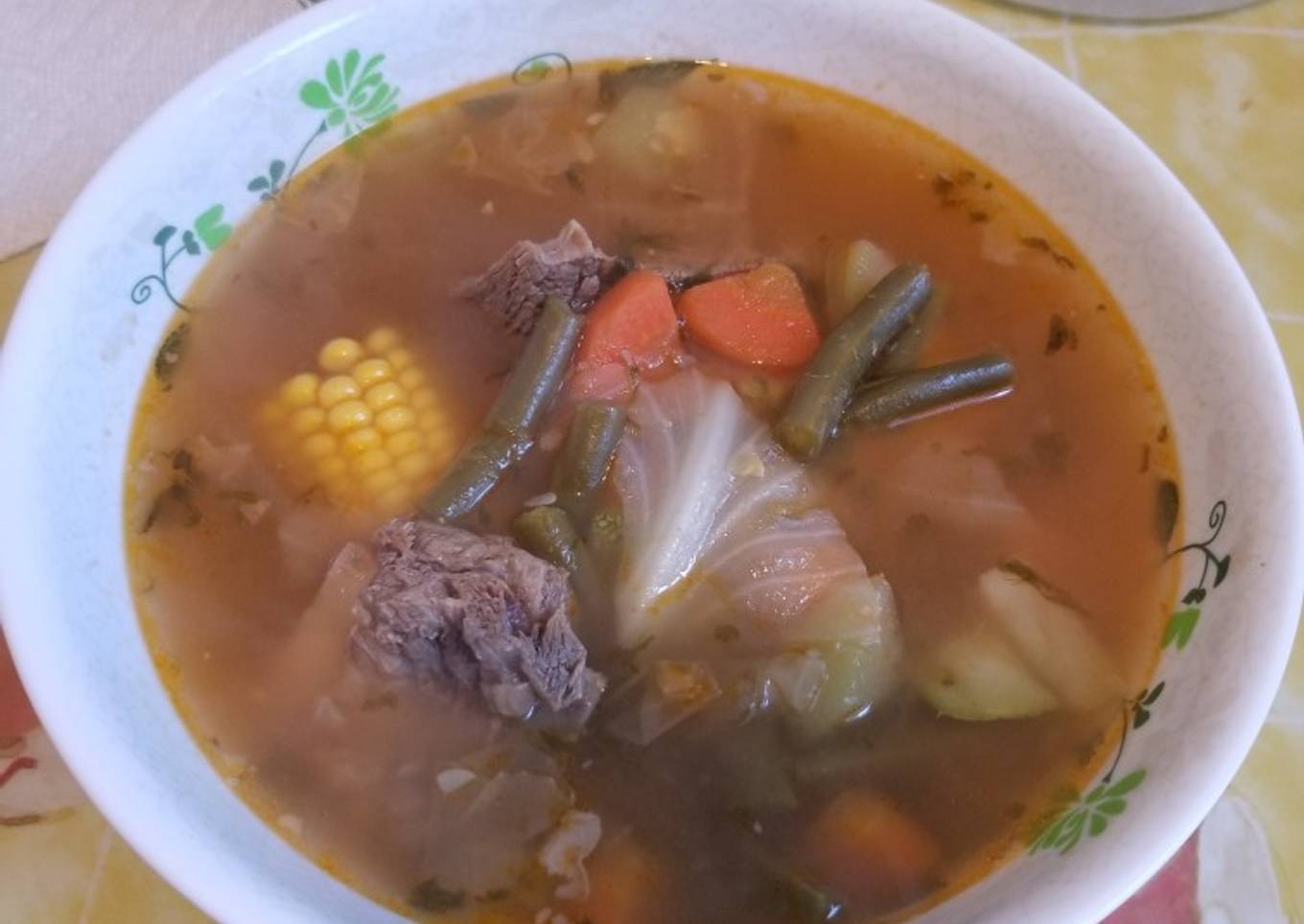Caldo de res