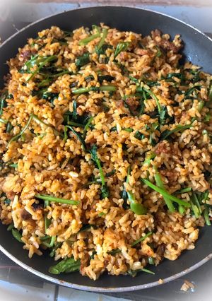 Foto resep Nasi Goreng Kangkung