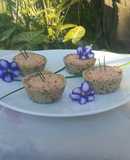 Tartaletas de salmón y ricota