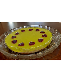 عکسی از دستور چیز کیک ساده