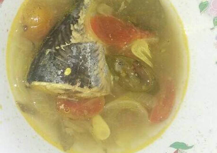 Resep Sayur Ikan Tongkol Kuning, Bikin Ngiler