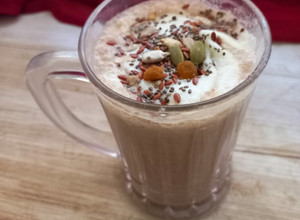 A picture of Sharjah shake A healthy shake.