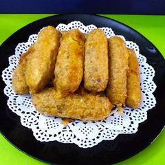 A picture of Italian pasta croquettes.