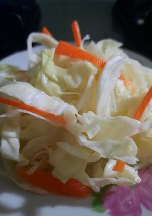 Hình của món Dưa chua bắp cải bản đơn giản.