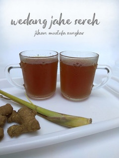 Foto resep 27. wedang jahe sereh #berburucelemekemas#resolusi2019