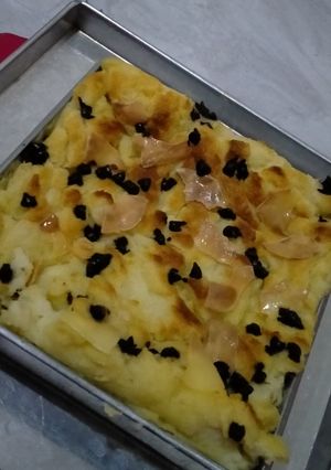 Foto resep Bread pudding panggang