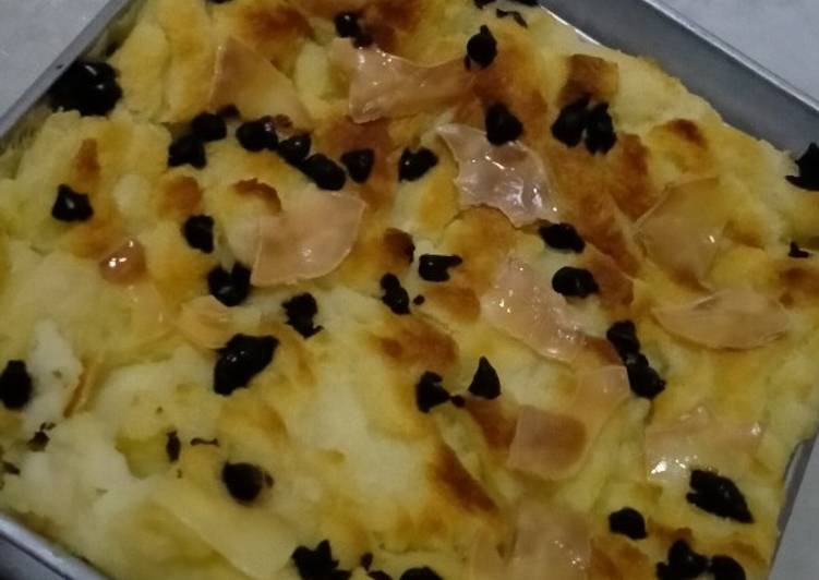 Bahan Bread pudding panggang | Cara Masak Bread pudding panggang Yang Lezat Sekali