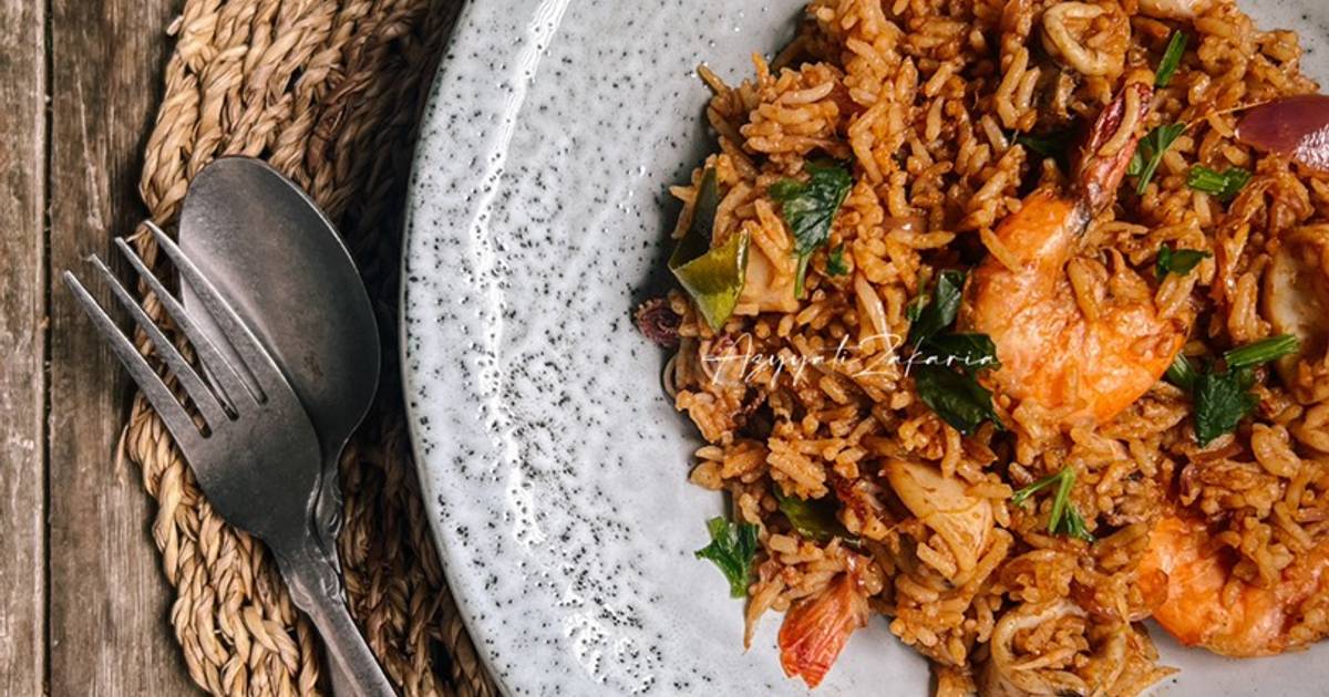 Resipi Nasi Goreng Tomyam Oleh Azyyati Zakaria Cookpad