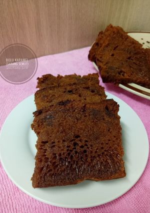 Foto resep Bolu Karamel aka Sarang Semut (#PR_KueTradisionalBerserat)