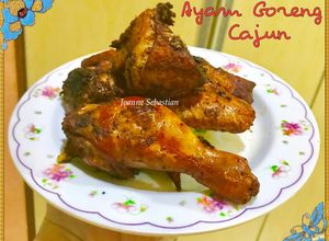 Foto resep Ayam Goreng Cajun