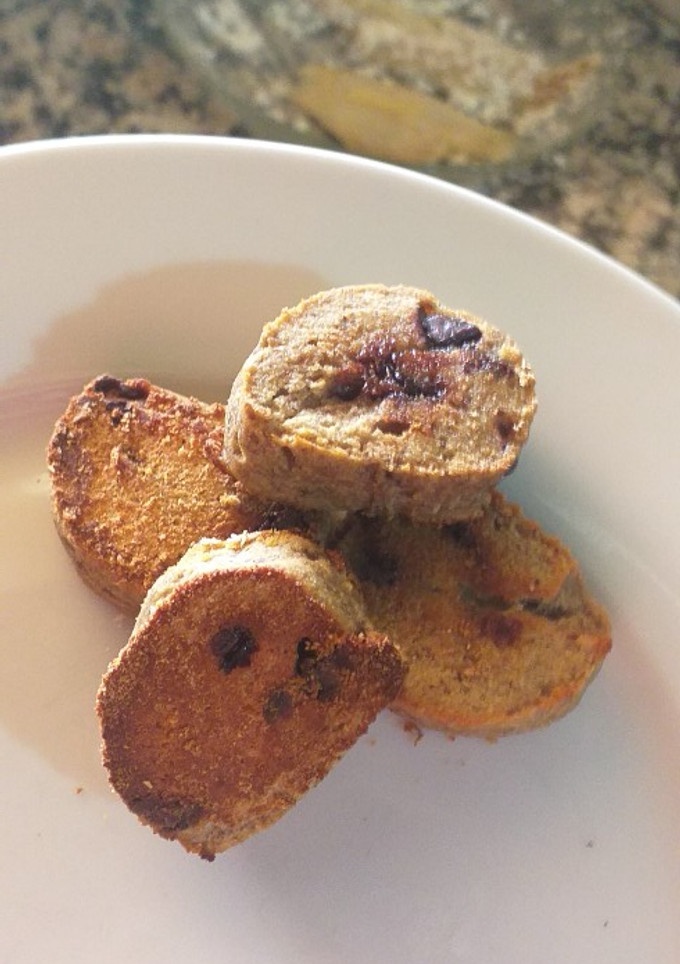 Una foto de Cookies de banana y chips KETO