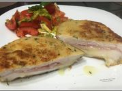Una foto de supremas de pollo con harina