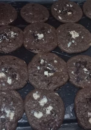 A picture of Chocolate Cookies Eggless.