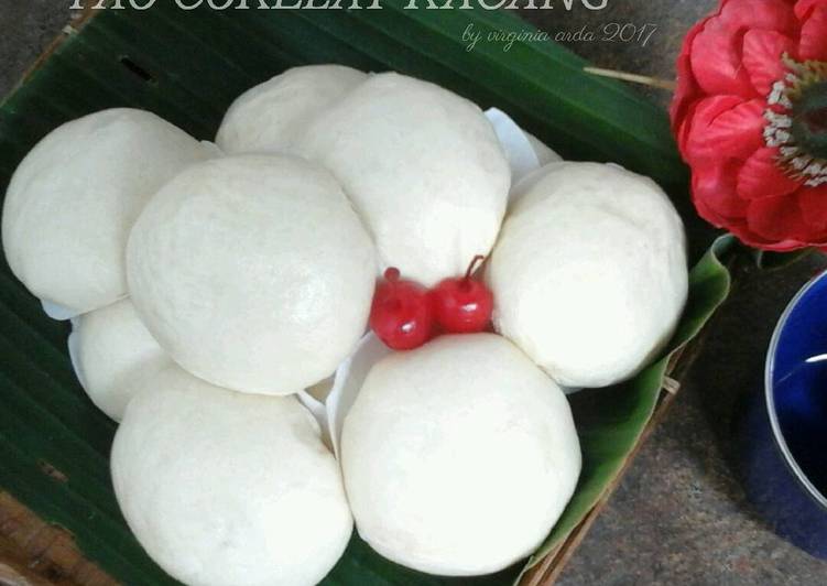 Resep Bakpao cokelat kacang (eggless), Enak Banget