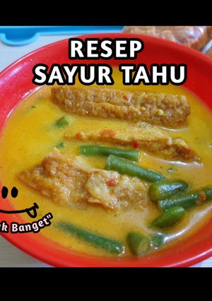 Foto resep Resep Sayur Tahu