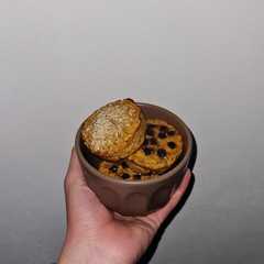 Una foto de Muffins de zanahoria y banana 🍌 🥕