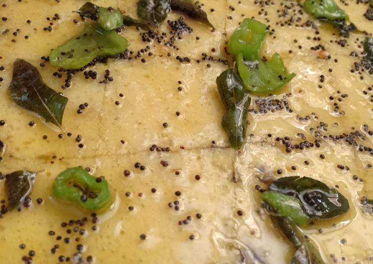 Step-by-Step Guide to Prepare Super Quick Homemade Khaman
