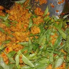 รูปของ Tumis Oncom Kemangi Pedas
