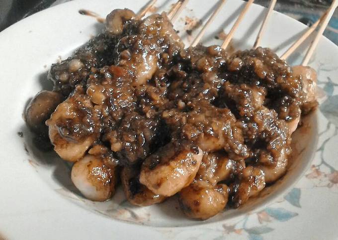 Wajib coba! Resep memasak Cilok Bakar Bumbu Sate dijamin sempurna