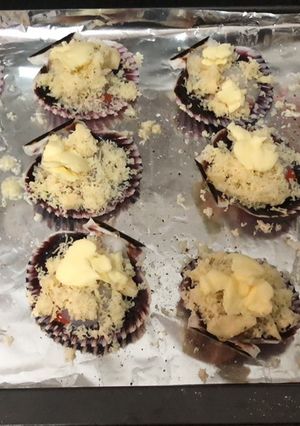 Una foto de Conchitas a la parmesana
