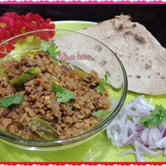 A picture of Dam ke Qeema(With out onion,tomato qeema).