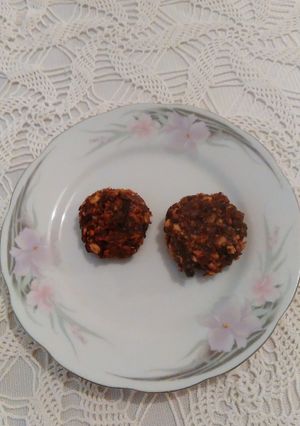 Áfonyás muffin (élő édesség, aszalt) recept fotója