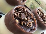 بودينغ الشوكولاتة و الفانيلا