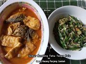 Gambar tumis cambah tahu