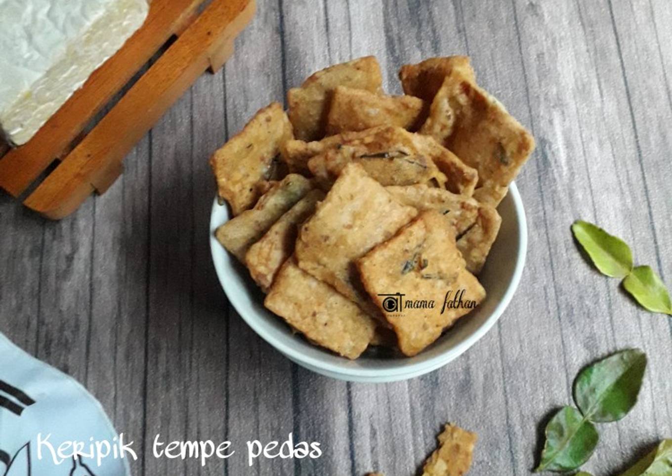 Keripik tempe pedas