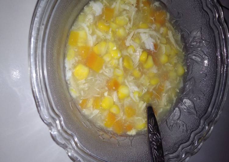 Resep Sup Jagung manis Anti Gagal