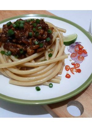 Foto resep Pasta Saus Bumbu Sate