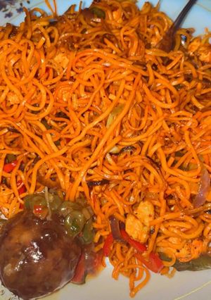 A picture of Noodles.