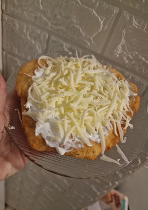 Lángos recept fotója