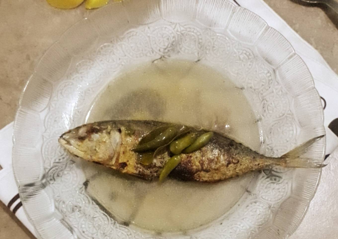 Ikan salem kuah jahe