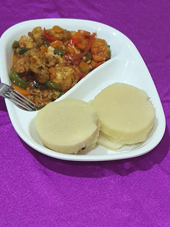 A picture of Fish fillet sauce.