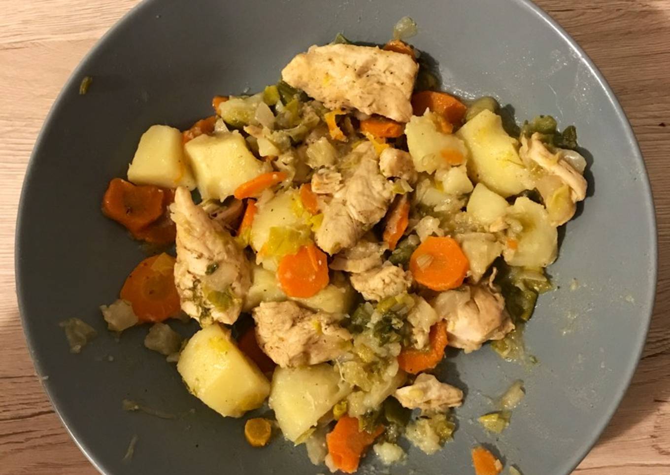 Cookeo : Ecrasé de légumes + poulet > Facile