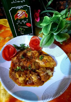A picture of Charsi Chicken karahi.