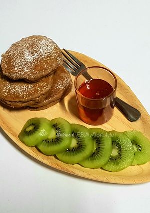 รูปของ แพนเค้กถั่วหิมพานต์ (cashew pancakes)