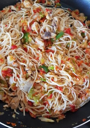 Foto principal de Wok de verdura y pollo