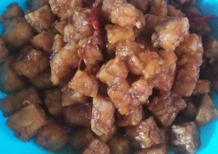 Langkah Mudah untuk memasak Tempe Kecap Manis Pedas, Bikin Ngiler
