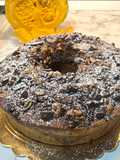All Saints' Cake with Walnuts, Raisins, Chocolate, and Pumpkin