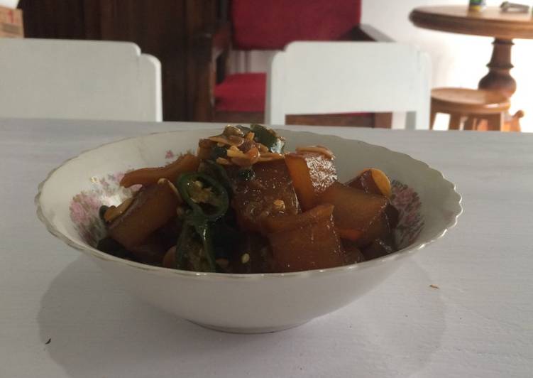 Recipe: Delicious Kikil kecap cabe ijo