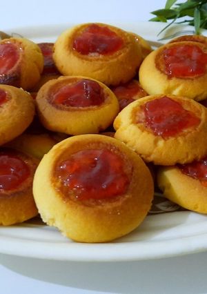 صورة لوصفة بسكوت المربى 🍓