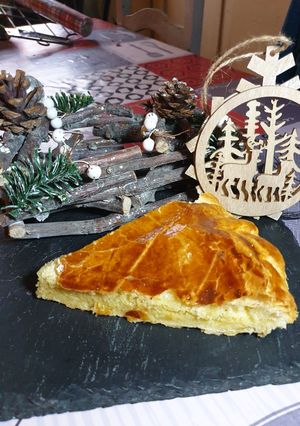 Une photo de Galette des rois traditionnelle