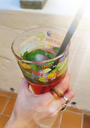 Une photo de 𝕄𝕠𝕛𝕚𝕥𝕠 𝕗𝕣𝕒𝕚𝕤𝕖 🍓 Strawberry Mojito