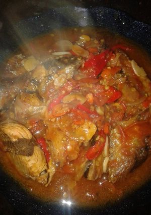 Foto resep Ikan tongkol pedas asem