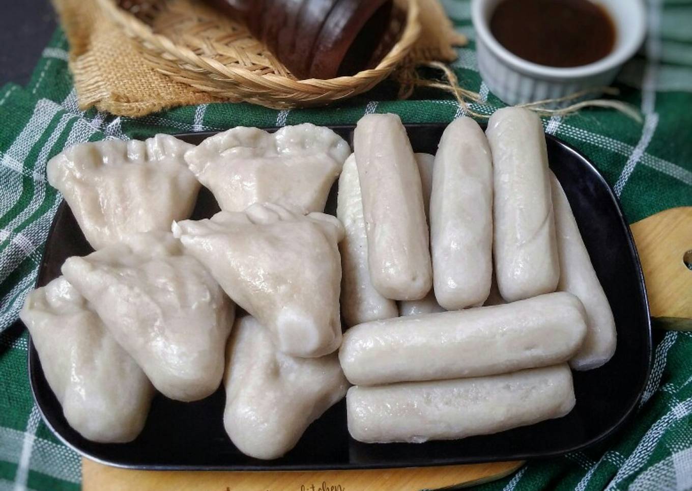 Pempek Dos Rasa Ikan mix Udang (biang terigu & tepung beras)