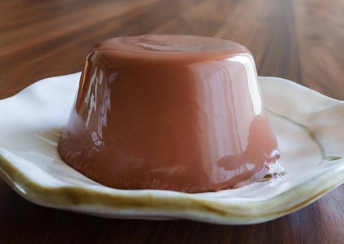 Chocolate Panna Cotta | Easy recipe