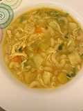 Canja de Frango com Legumes
