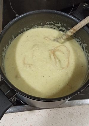 Una foto de Bechamel de calabacín (Monsieur Cuisine Connect)